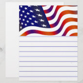 Amerikaanse vlag (Voorkant / Achterkant)