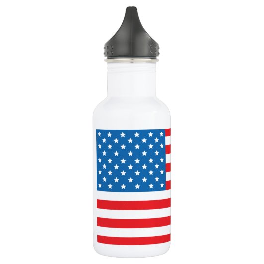 Amerikaanse vlag1 waterfles  (Links)