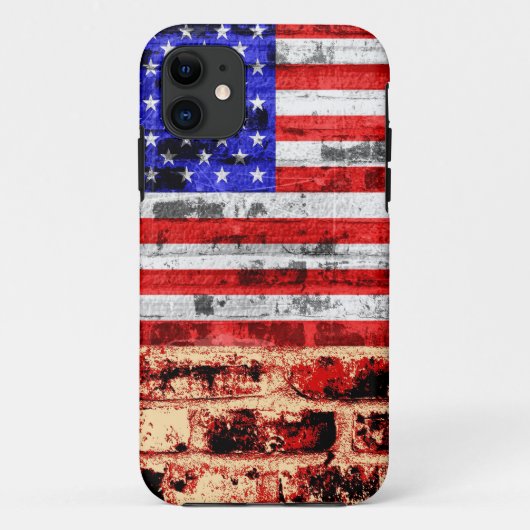 Amerikaanse vlag 01 Case-Mate iPhone case (Achterkant)