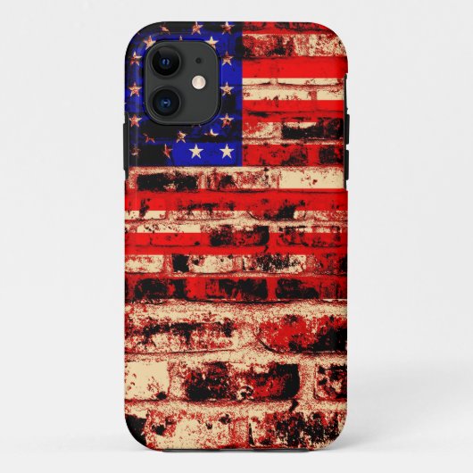 Amerikaanse vlag  02 Case-Mate iPhone case (Achterkant)