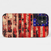 Amerikaanse vlag  02 Case-Mate iPhone case (Achterkant (horizontaal))