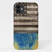 Amerikaanse vlag 03 Case-Mate iPhone Case (Achterkant)