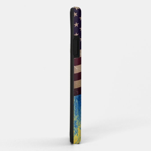 Amerikaanse vlag 04 Case-Mate iPhone Case (Achterkant/rechts)