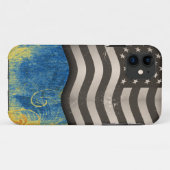 Amerikaanse vlag 05 Case-Mate iPhone Case (Achterkant (horizontaal))