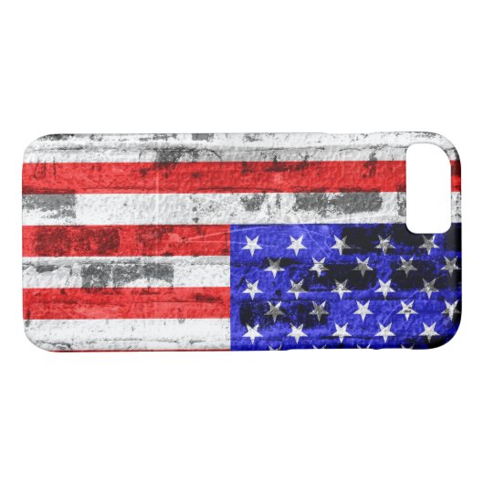 Amerikaanse vlag #10 Case-Mate iPhone case (Achterkant (Horizontaal))