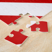 Amerikaanse vlag 11x14 252pc jpcn legpuzzel (Zijkant)