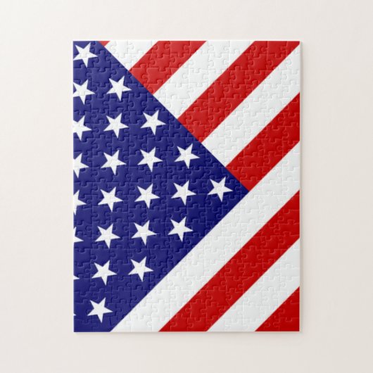 Amerikaanse vlag 11x14 252pc jpcn legpuzzel (Verticaal)