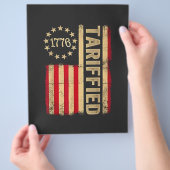 Amerikaanse vlag 1776 Amerikaanse Tarrifs Flyer (Hand)