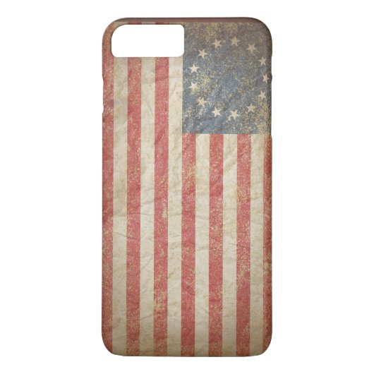 Amerikaanse vlag 1776 Case-Mate iPhone case (Achterkant)