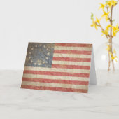 Amerikaanse vlag 1776 kaart (Gele Bloem)
