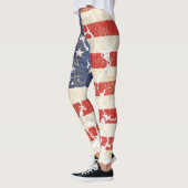 Amerikaanse vlag 1776, onderdrukt leggings (Links)