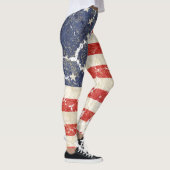 Amerikaanse vlag 1776, onderdrukt leggings (Rechts)