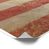 Amerikaanse vlag 1776 poster (Hoek)