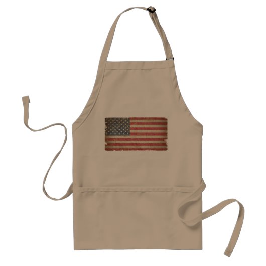 Amerikaanse vlag 1776 standaard schort (Voorkant)