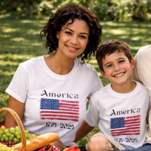 Amerikaanse Vlag 1776 tot 2026 Kinderen 250ste Ver