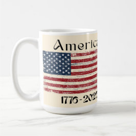 Amerikaanse vlag 1776 tot 2026 USA 250ste verjaard Koffiemok