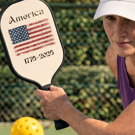 Amerikaanse Vlag 1776 tot 2026 USA 250ste verjaard Pickleball Paddle