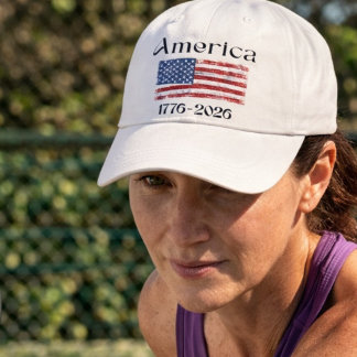 Amerikaanse Vlag 1776 tot 2026 USA 250ste Verjaard Trucker Pet