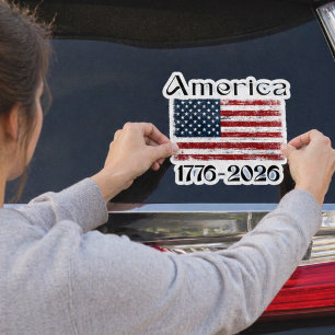 Amerikaanse Vlag 1776 tot 2026 VS 250ste verjaarda Sticker