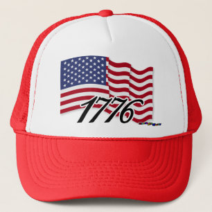 Amerikaanse vlag - 1776 trucker pet