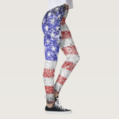 Amerikaanse vlag #17 Leggings (Rechts)