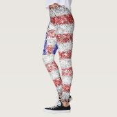 Amerikaanse vlag #17 Leggings (Links)