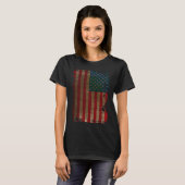 Amerikaanse vlag 1 t-shirt (Voorkant volledig)