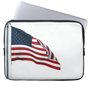 Amerikaanse vlag 2371 laptop sleeve