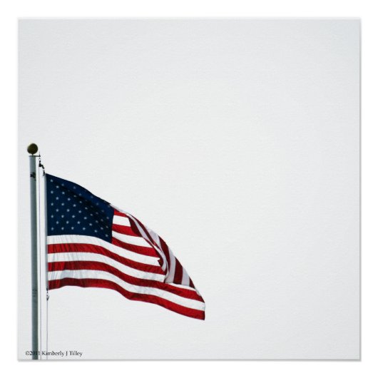 Amerikaanse vlag 2371 perfect poster (Voorkant)