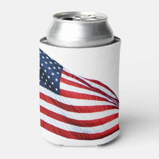 Amerikaanse vlag 2412 blikjeskoeler (Blikje Voorkant)
