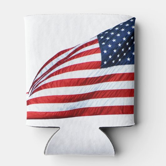 Amerikaanse vlag 2412 blikjeskoeler (Achterkant)