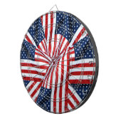 Amerikaanse vlag 2412 dartbord (Voorkant Rechts)