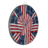Amerikaanse vlag 2412 dartbord (Voorkant Links)