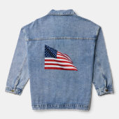 Amerikaanse vlag 2412 denim jacket (Achterkant)