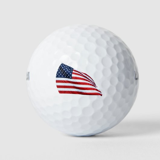 Amerikaanse vlag 2412 golfballen (Voorkant)
