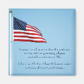 Amerikaanse vlag 2412 magneet (Voorkant)