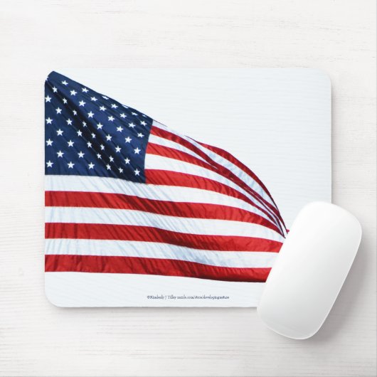 Amerikaanse vlag 2412 muismat (Met muis)
