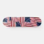 Amerikaanse vlag 2412 persoonlijk skateboard (Horizontaal)