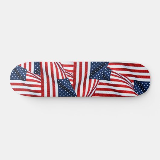 Amerikaanse vlag 2412 persoonlijk skateboard (Horizontaal)