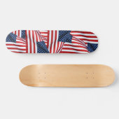 Amerikaanse vlag 2412 persoonlijk skateboard (Horizontaal)