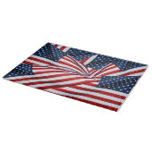 Amerikaanse vlag 2412 snijplank (Hoek)