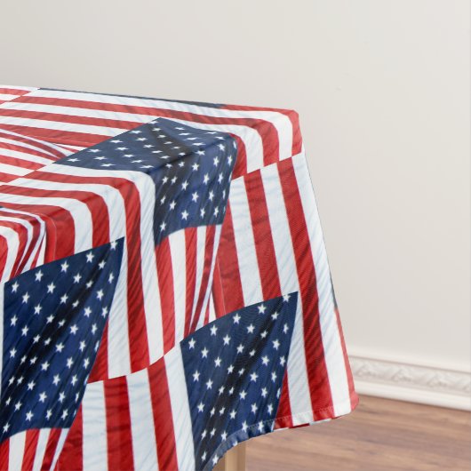 Amerikaanse vlag 2412 tafelkleed (Voorbeeld)