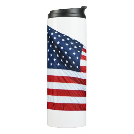 Amerikaanse vlag 2412 thermosbeker (Gedraaid links)