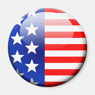 Amerikaanse vlag 2.0 magneet