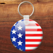 Amerikaanse vlag 2.0 sleutelhanger (Voorkant)