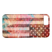 Amerikaanse vlag 2 Case-Mate iPhone case (Achterkant (Horizontaal))