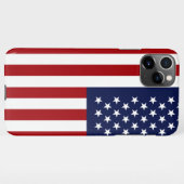 Amerikaanse vlag 2 iPhone hoesje (Achterkant horizontaal)