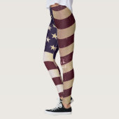  Amerikaanse vlag #2 Leggings (Links)