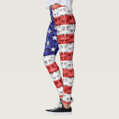 Amerikaanse vlag #2 leggings (Links)