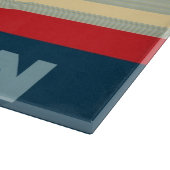 Amerikaanse vlag 2 snijplank (Hoek)